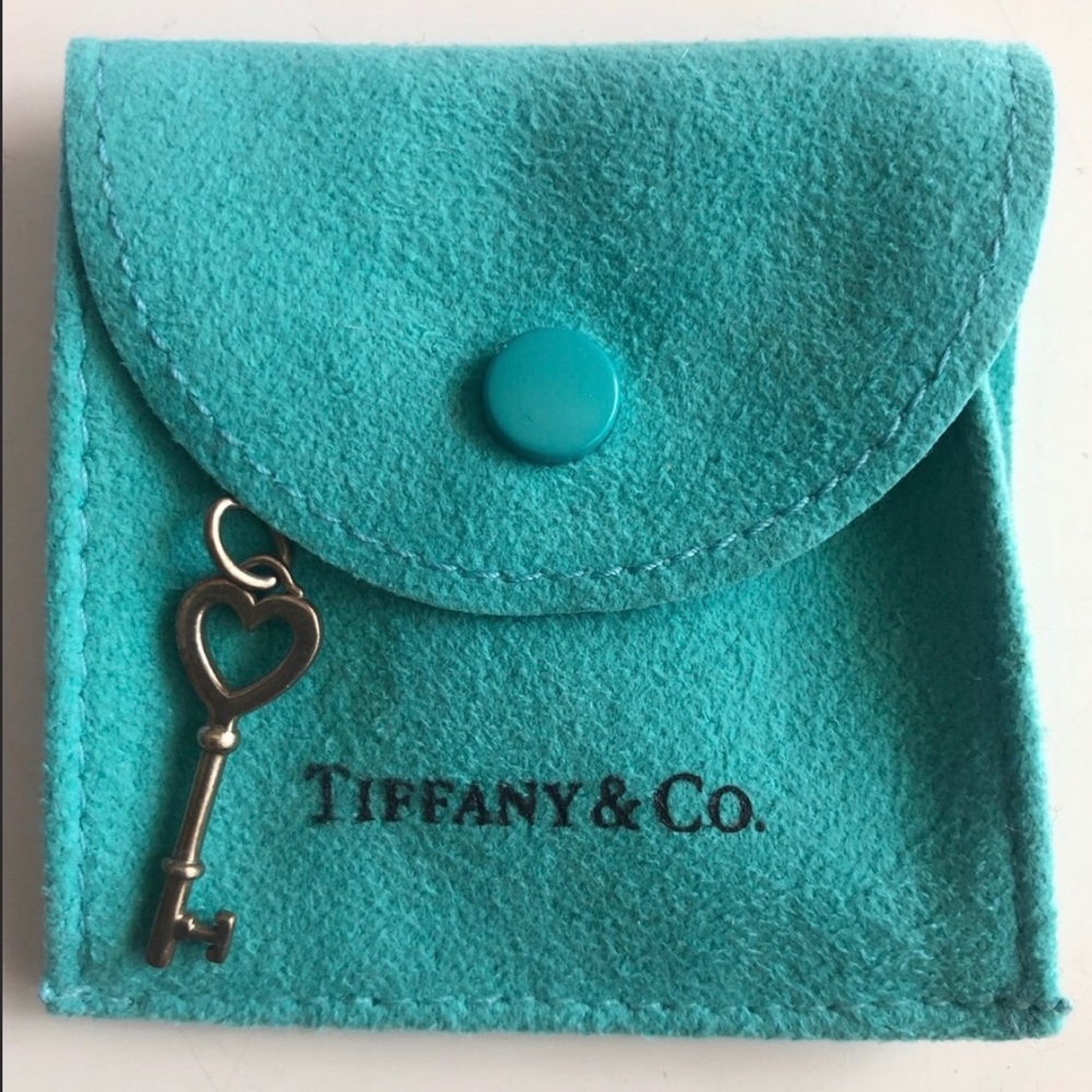Tiffany & Co. Heart Key Pendant and chain